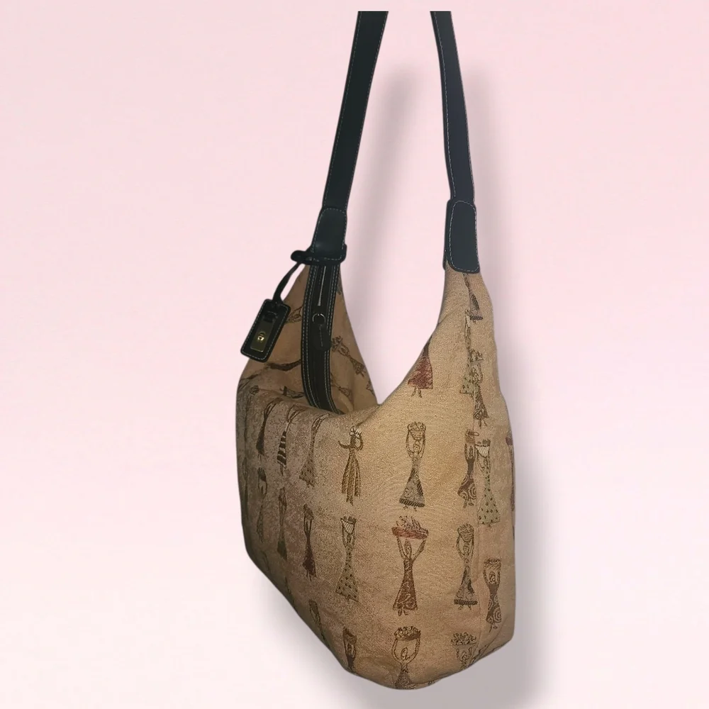Etienne Aigner Vintage Y2K Tribal